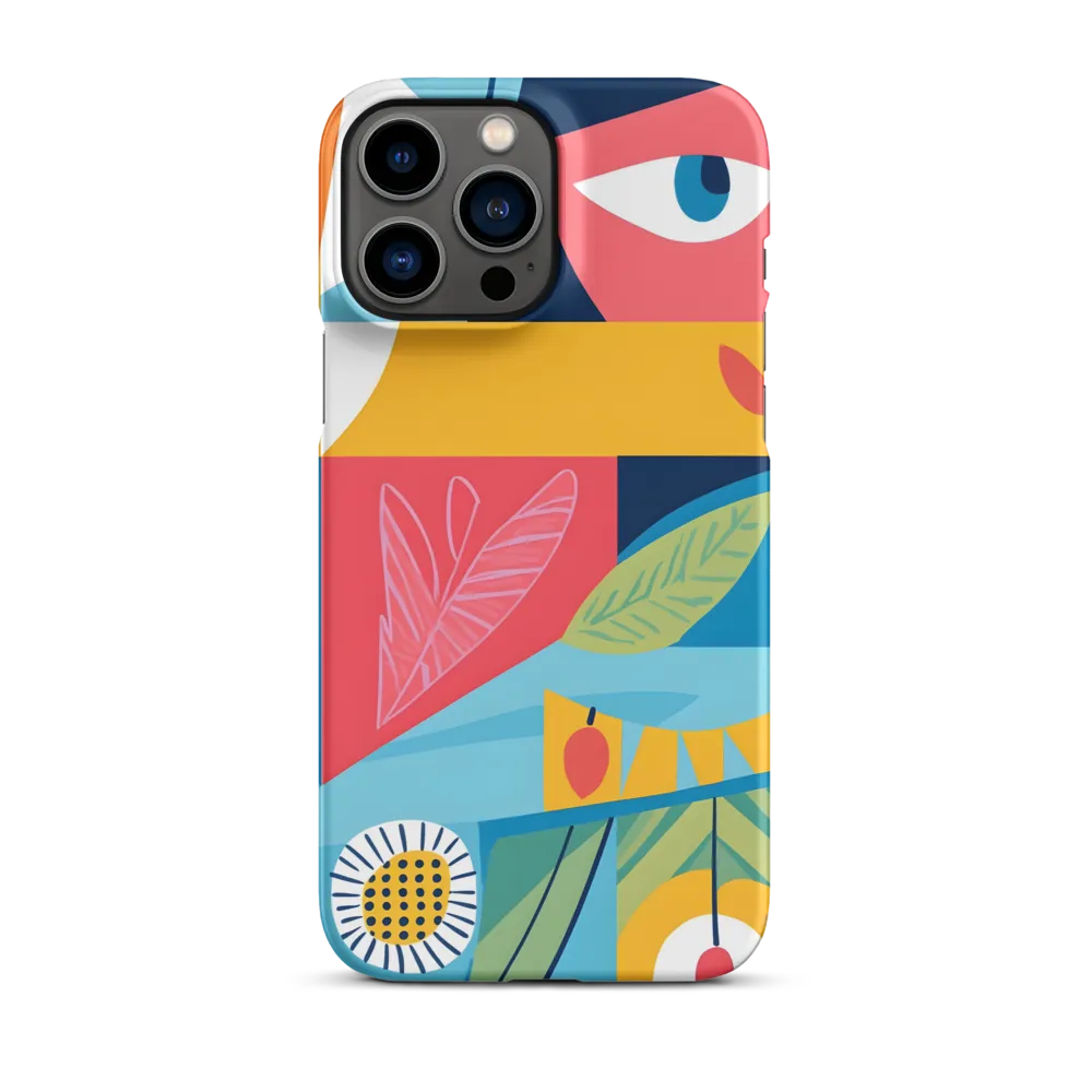 Vibrant Geometric Visage