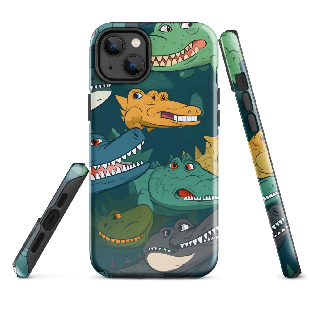 Cheerful Crocodilian Parade