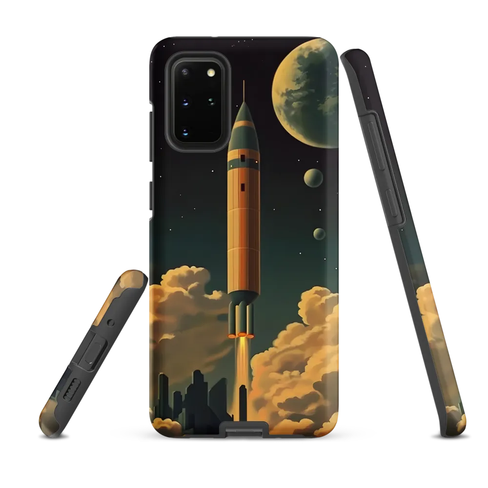 Journey Through the Cosmic Frontier | Phone Case |  S20 Plus | Tough Case | Matte