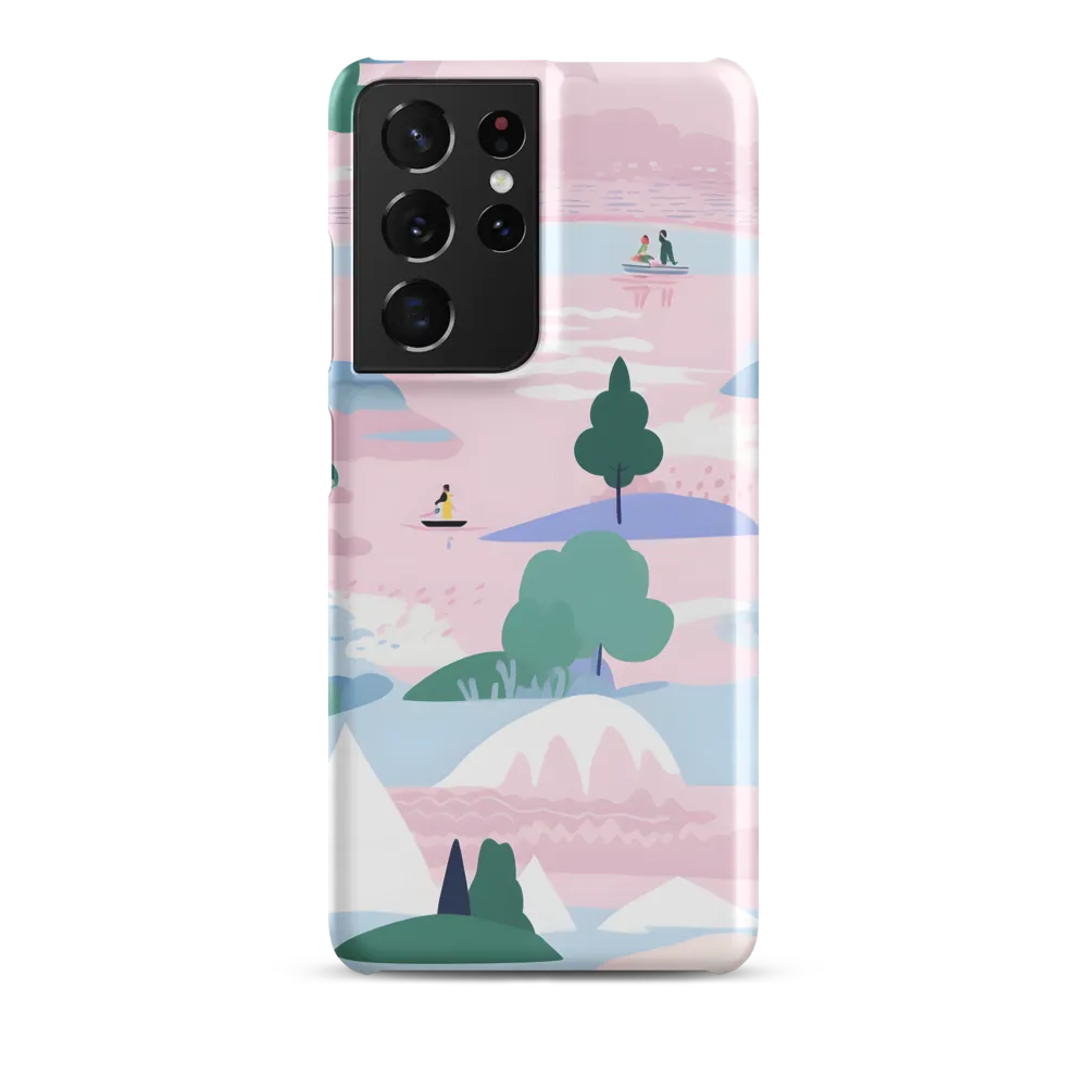 Whimsical Reflections: A Journey Through Landscapes | Phone Case |  S21 Ultra | Snap Case | Matte