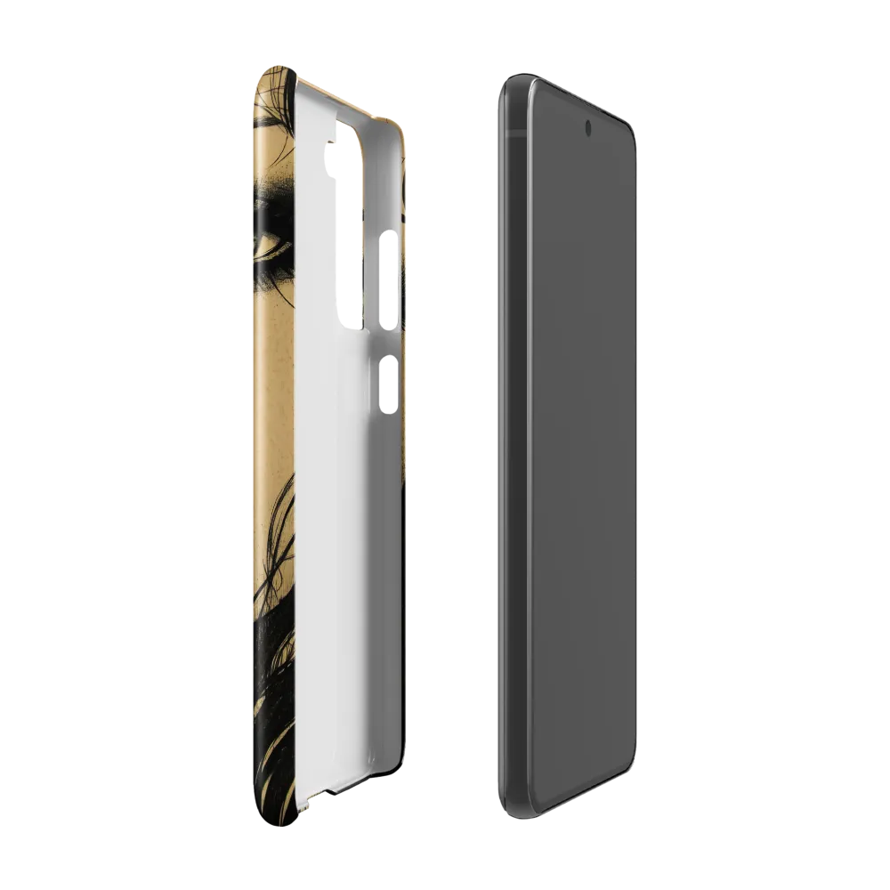 Enigmatic Gaze | Phone Case |  S21 FE | Snap Case | Glossy
