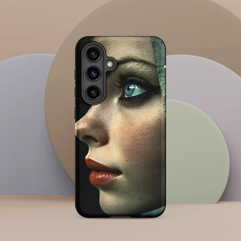 Gaze of Elegance | Phone Case |  S24 | Tough Case | Matte