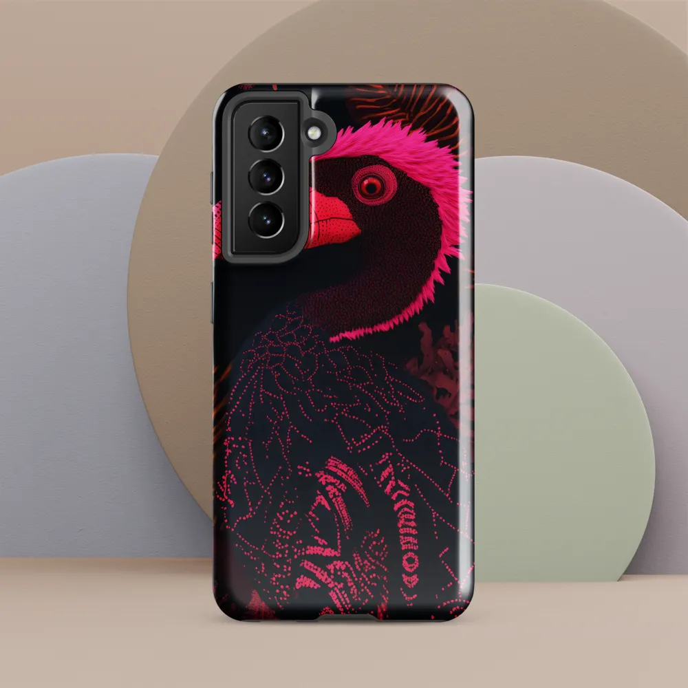 Tropical Echoes: A Modern Avian Portrait