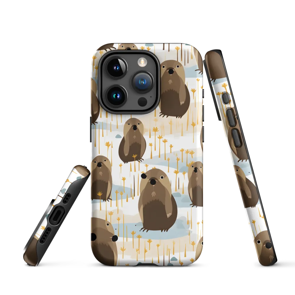 Whimsical Waters: A Celebration of Otters and Seals