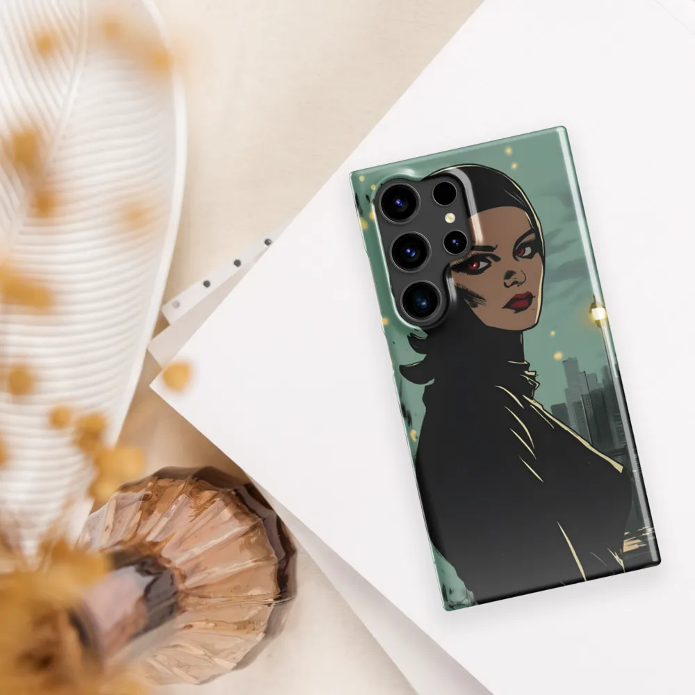 Shadows of Intrigue | Phone Case |  S24 Ultra | Snap Case | Glossy