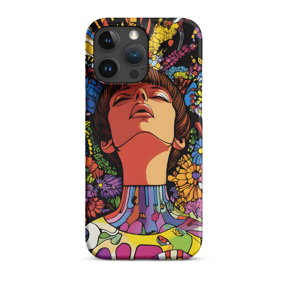 Vibrant Ecstasy: A Psychedelic Portrait
