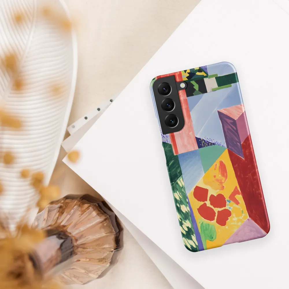 Interplay of Geometry and Color | Phone Case |  S22 Plus | Snap Case | Matte