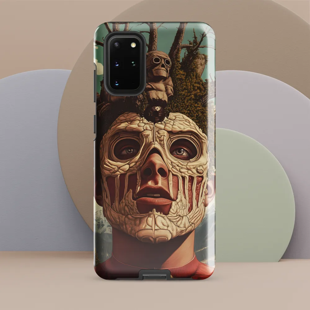 Nature's Mask: A Surreal Exploration