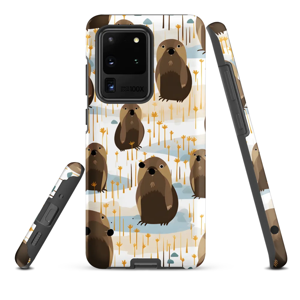Whimsical Waters: A Celebration of Otters and Seals