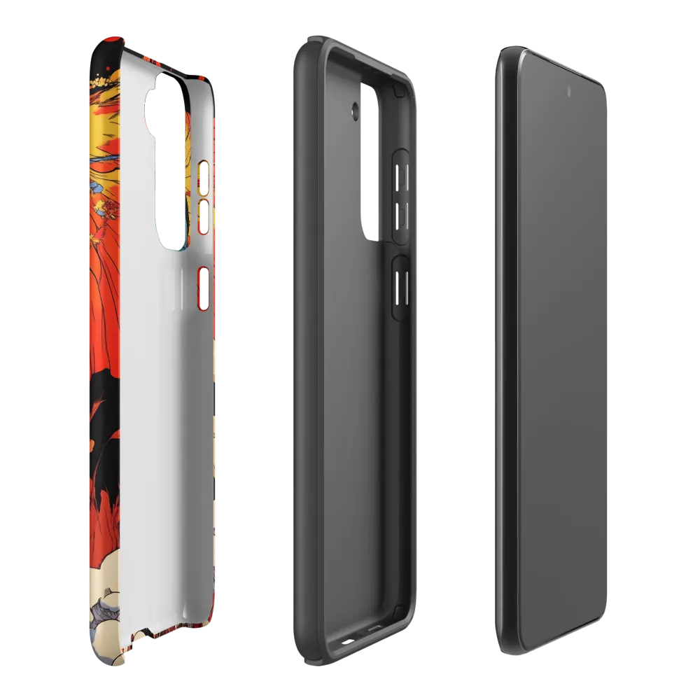 Majesty of the Floral Elephant | Phone Case |  S21 Plus | Tough Case | Matte