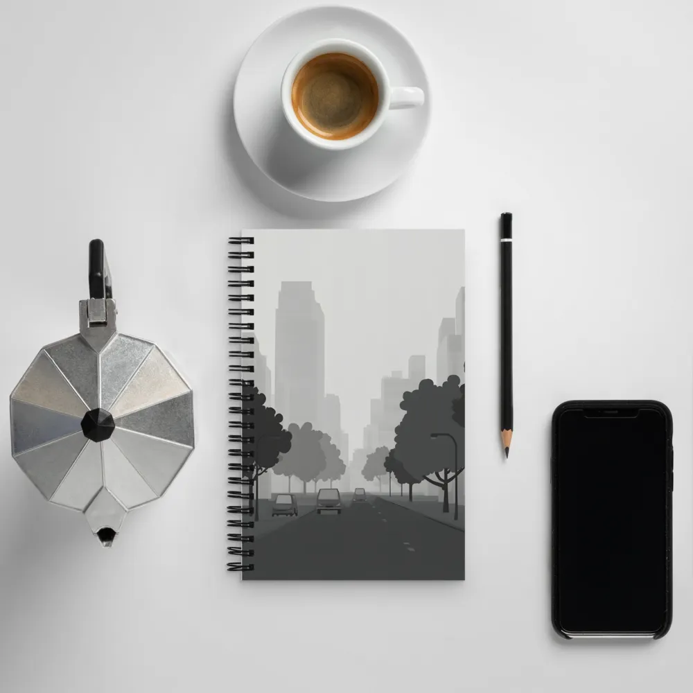 Urban Serenity | Spiral Notebook