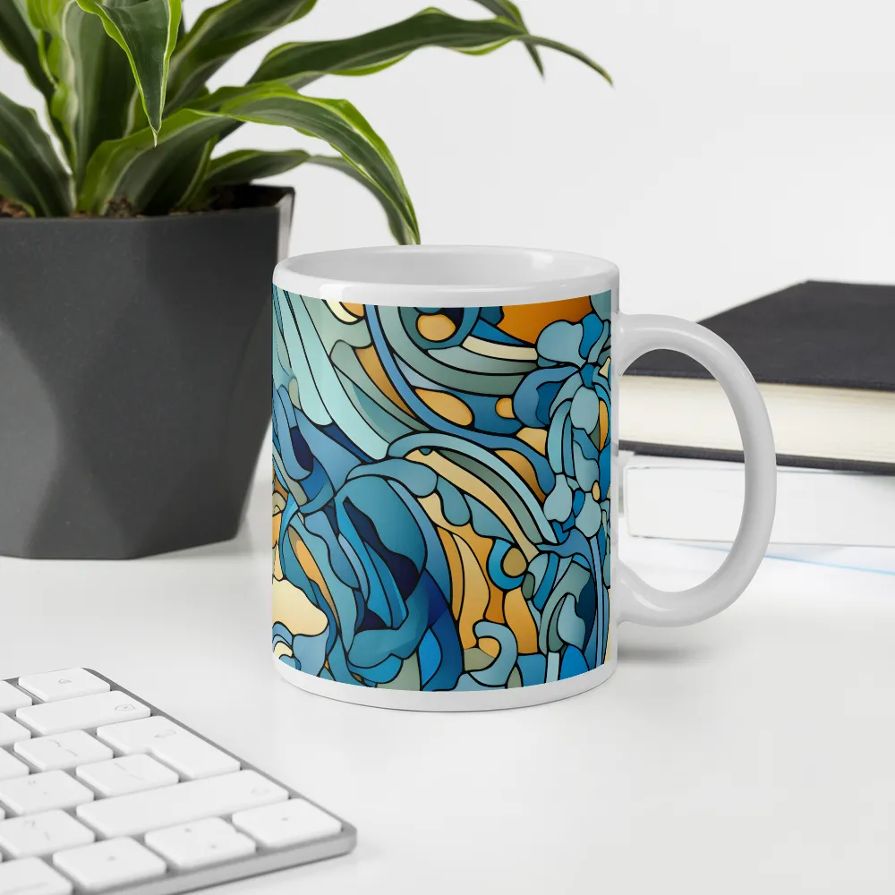 Dancing Waves of the Ocean | Mugs | Multiple Sizes & Colors