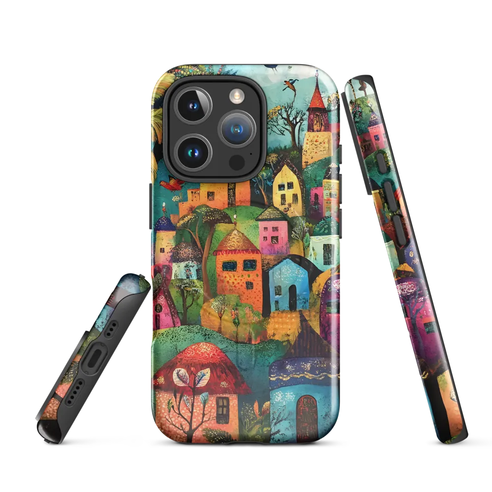 Whimsical Village Harmony | Phone Case |  16 Pro | MagSafe® Tough Case | Glossy