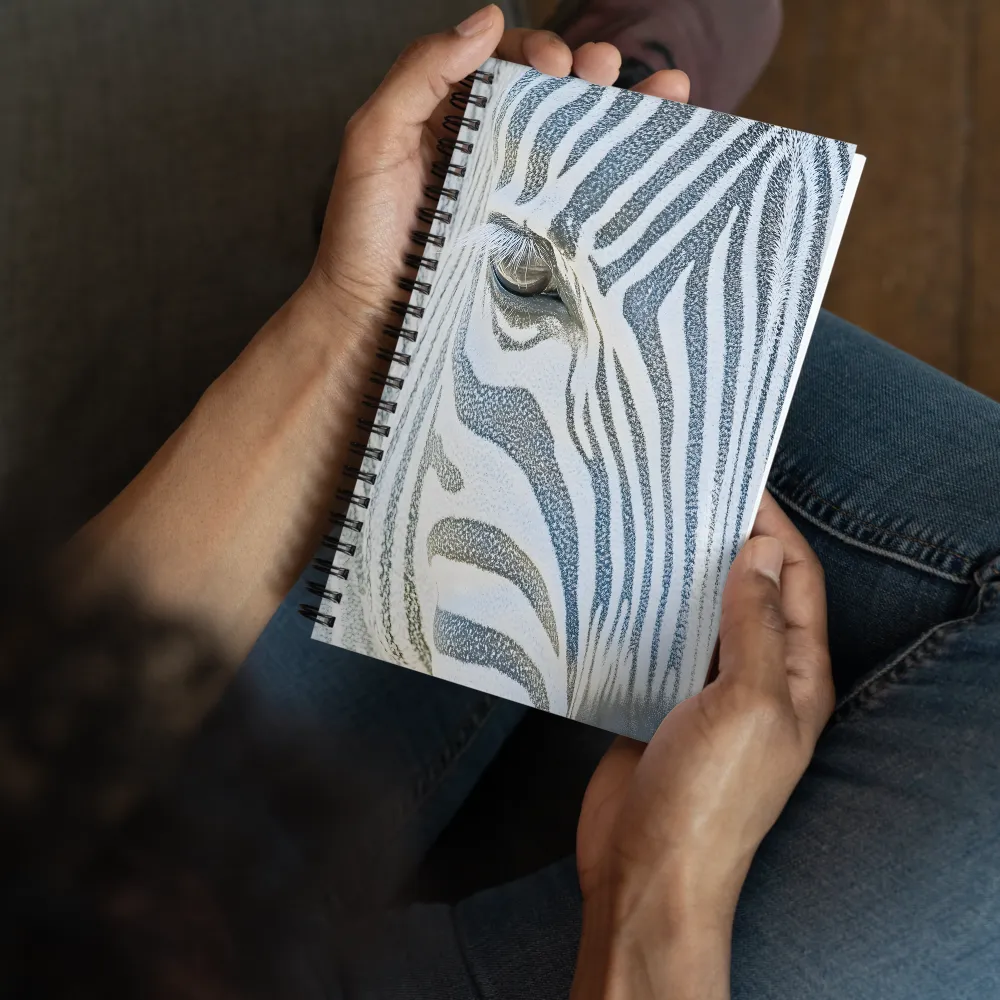 The Intricacies of Stripes | Spiral Notebook