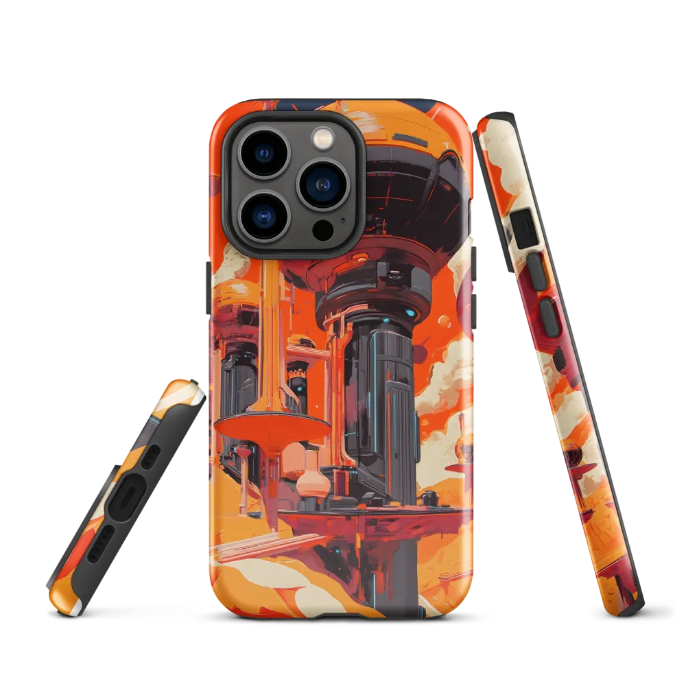 Celestial Towers of Tomorrow | Phone Case |  13 Pro | Tough Case | Glossy