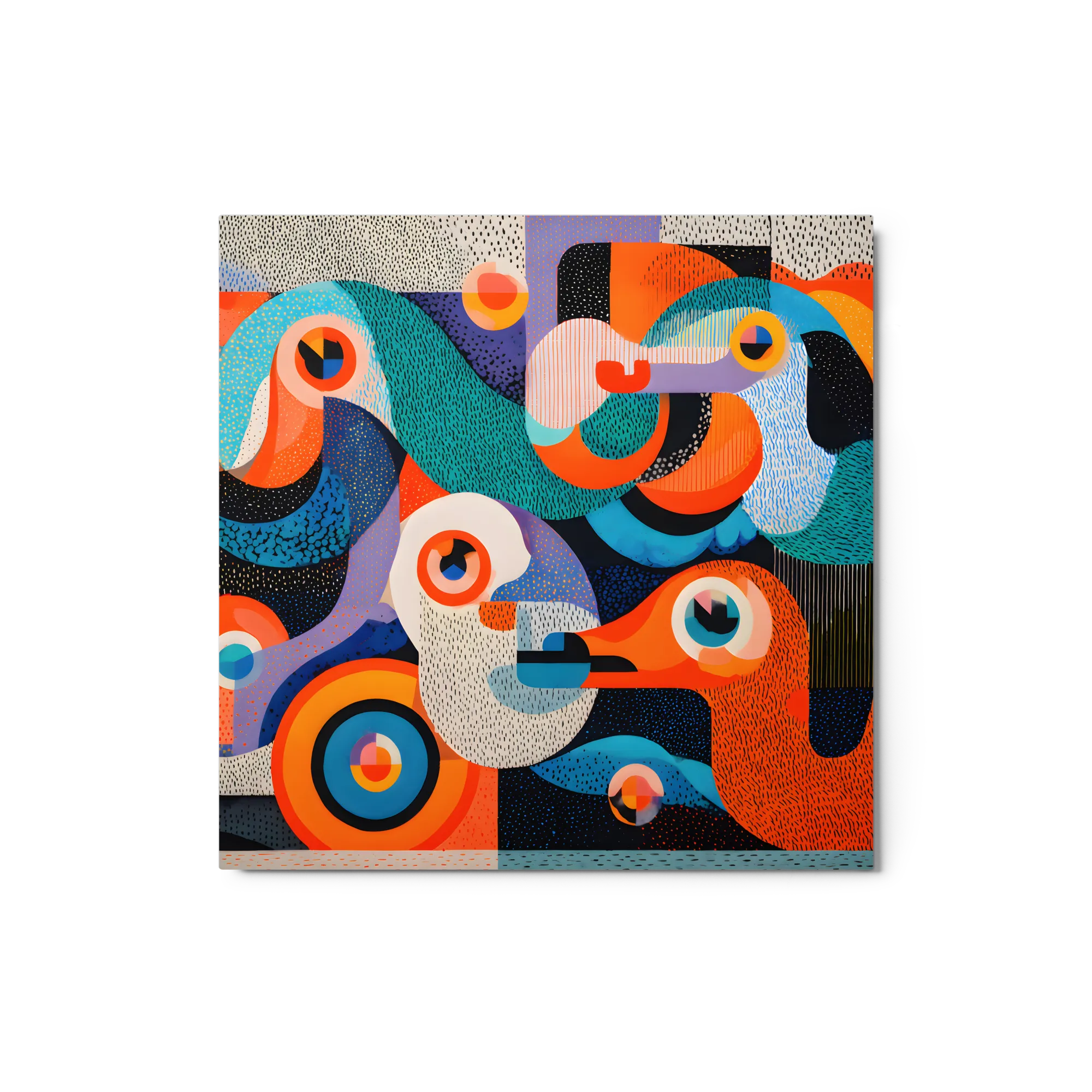 Geometric Avian Whimsy