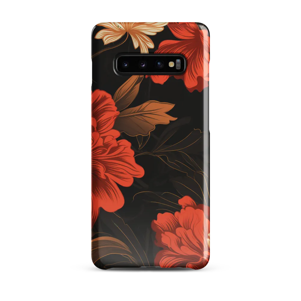 Elegance in Bloom | Phone Case |  S10 Plus | Snap Case | Glossy