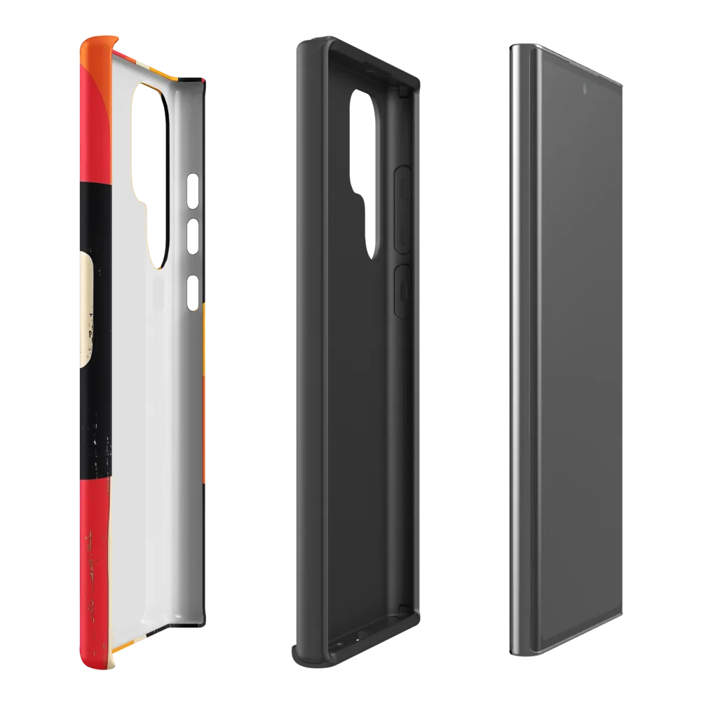 Colorful Curves: Numbers in Harmony | Phone Case |  S22 Ultra | Tough Case | Matte
