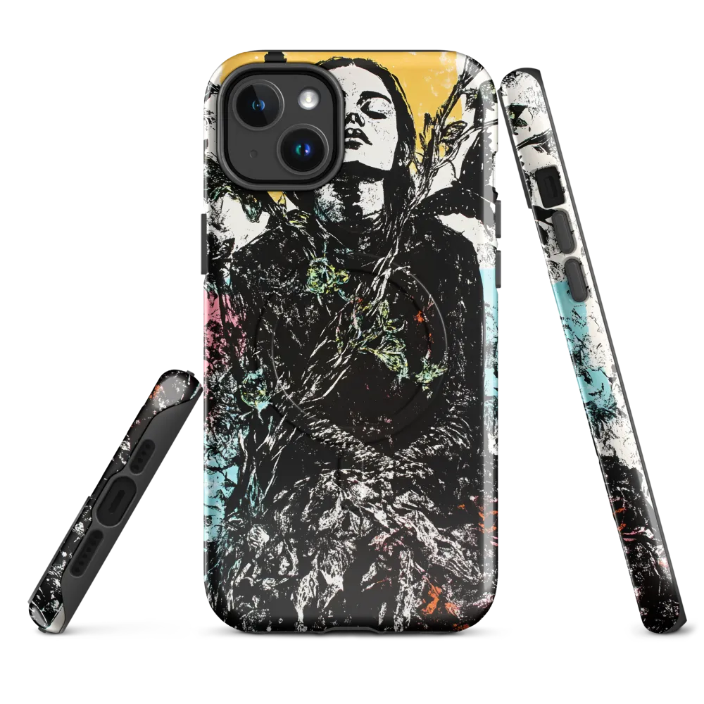 Embrace of Nature | Phone Case |  14 Plus | MagSafe® Tough Case | Glossy