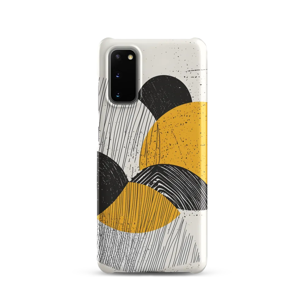 Dynamic Harmony in Black and Yellow