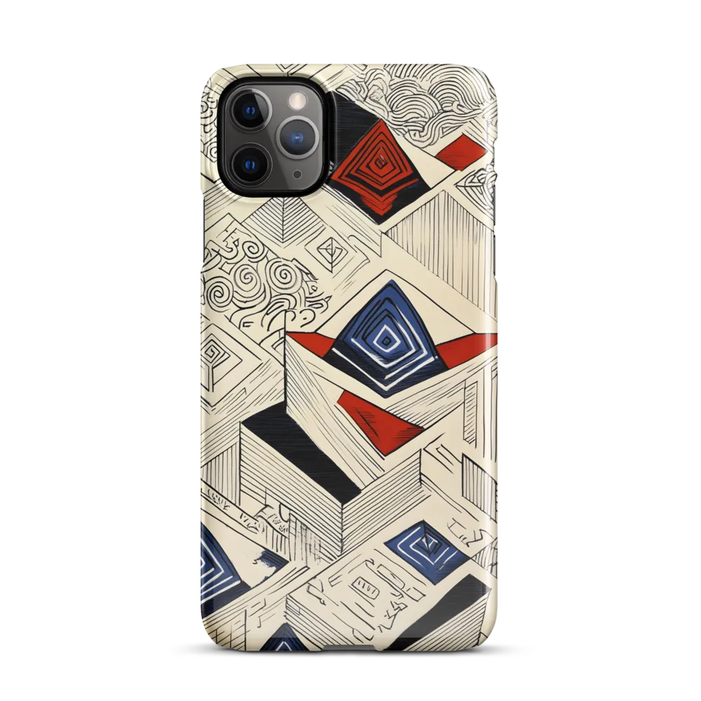 Geometric Harmony | Phone Case |  11 Pro Max | Snap Case | Glossy