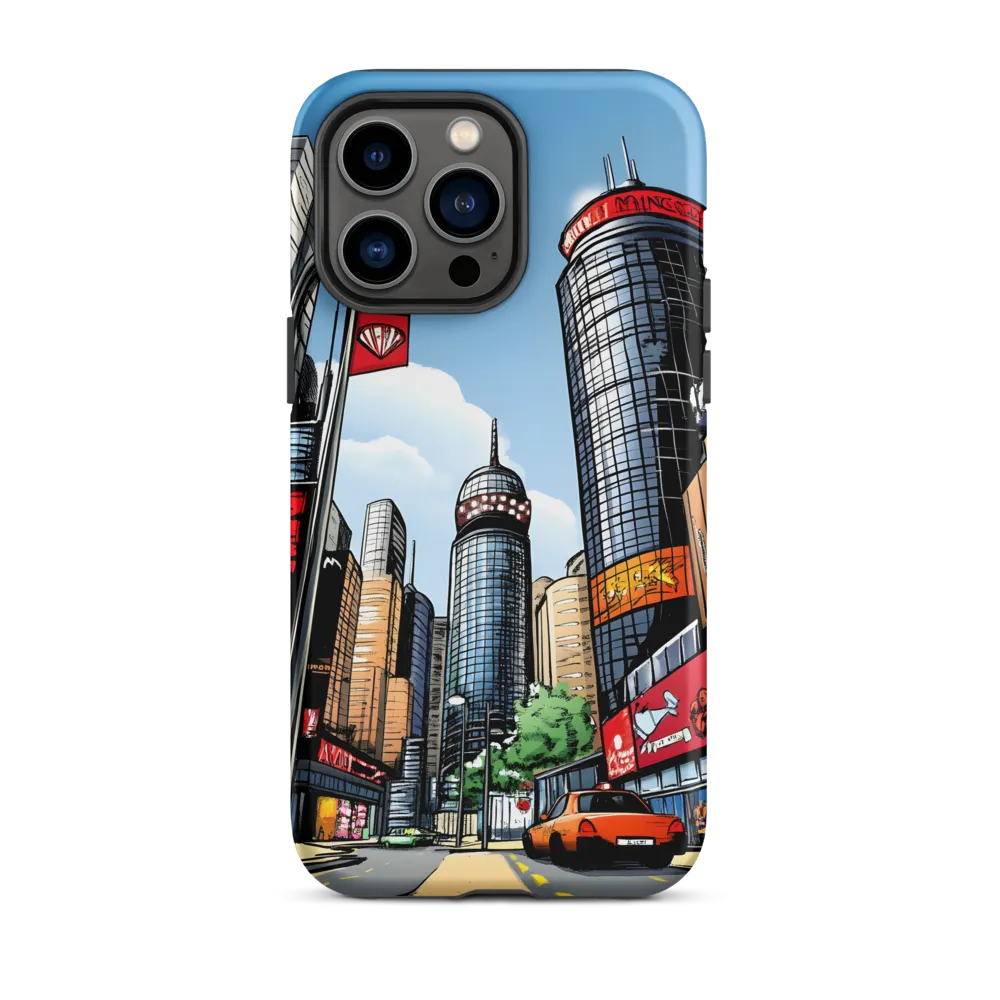 Urban Pulse: A Comic Cityscape