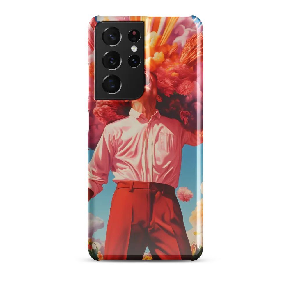 Eruption of Expression | Phone Case |  S21 Ultra | Snap Case | Glossy