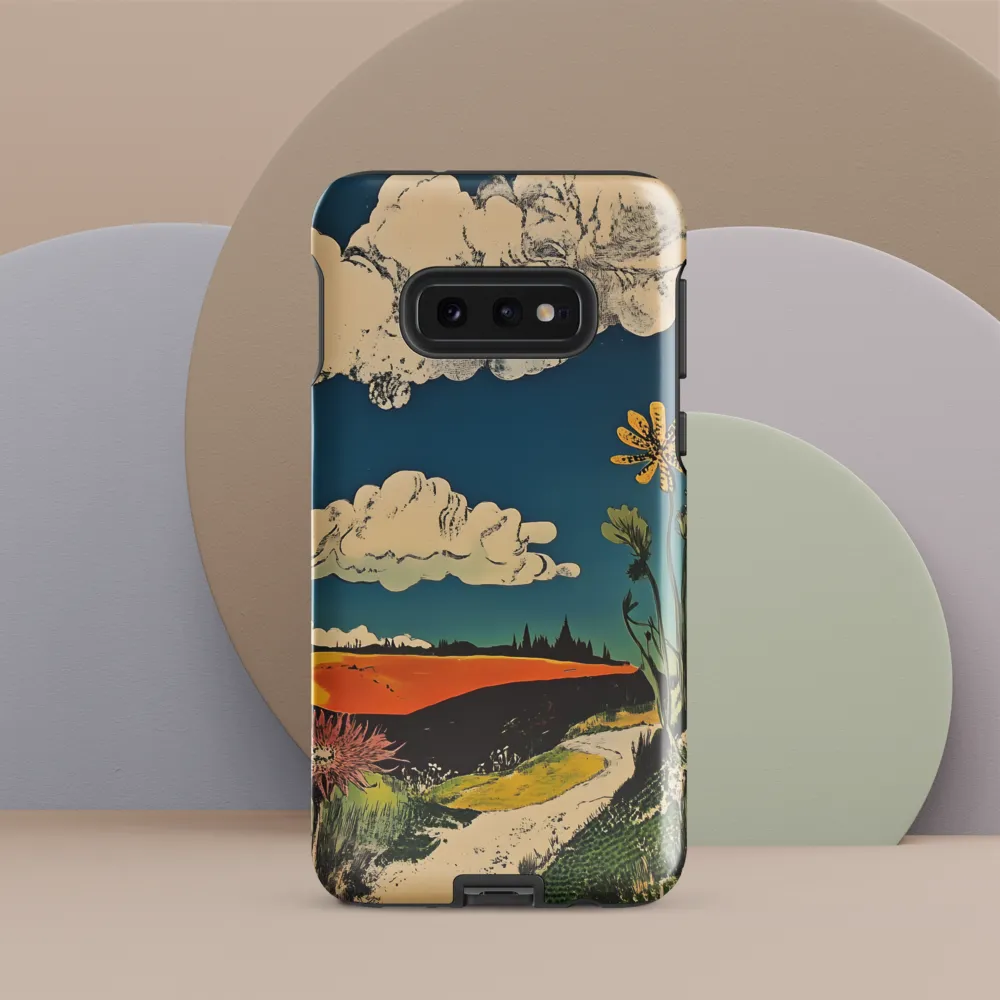 Surreal Blooming Landscape