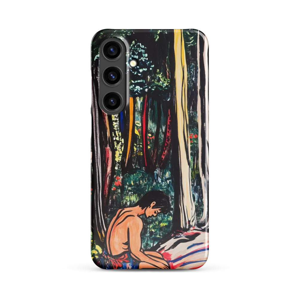 Contemplation in Nature | Phone Case |  S24 Plus | Snap Case | Glossy