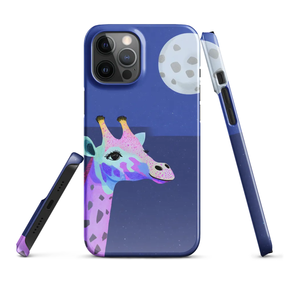 Whimsical Giraffe Under the Stars