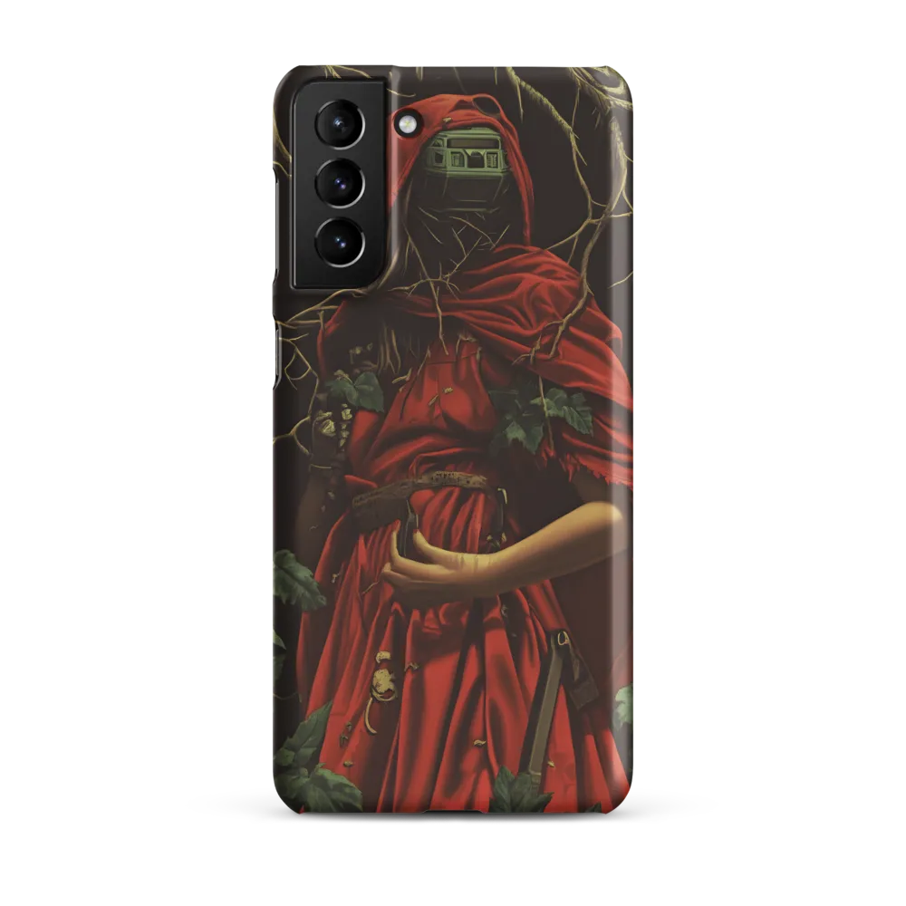 The Enigmatic Cloaked Traveler | Phone Case |  S21 Plus | Snap Case | Matte