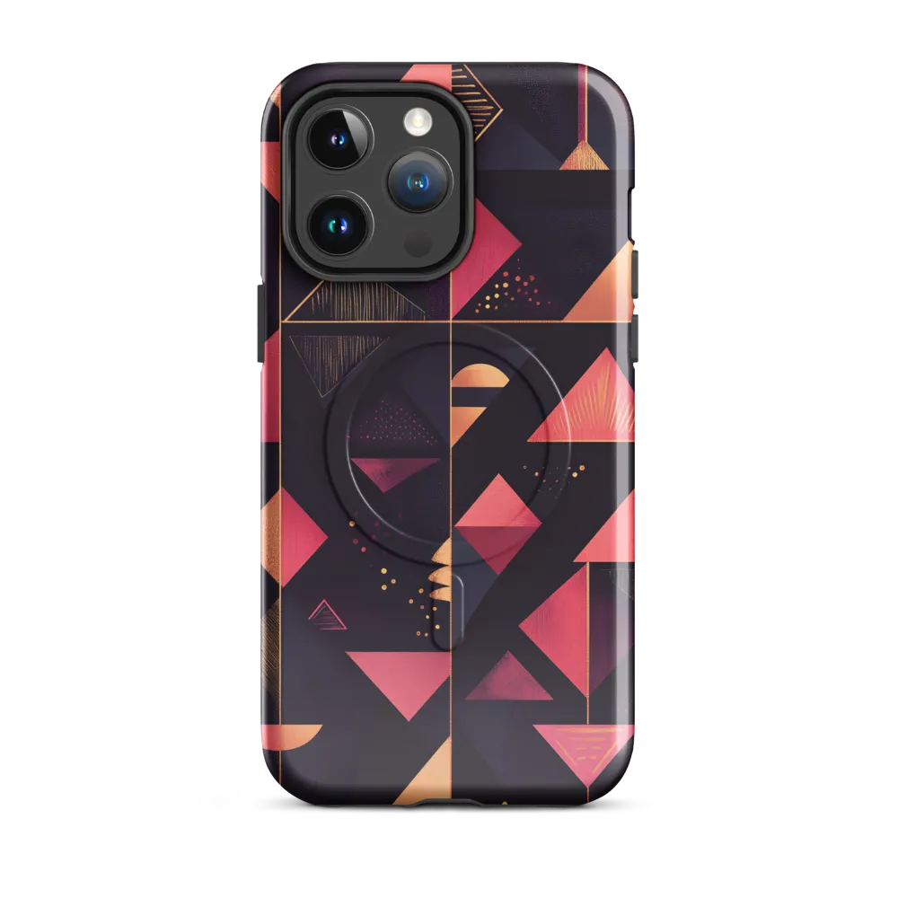 Harmonic Geometry | Phone Case |  14 Pro Max | MagSafe® Tough Case | Glossy