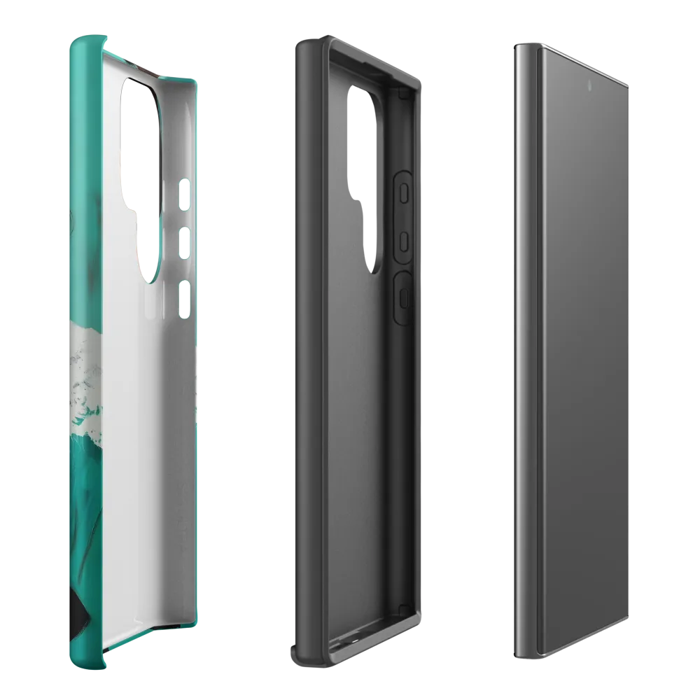 Serenity in Turquoise | Phone Case |  S23 Ultra | Tough Case | Matte