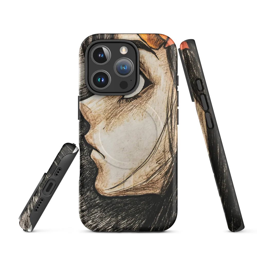 Reflections in Profile | Phone Case |  16 Pro | MagSafe® Tough Case | Matte