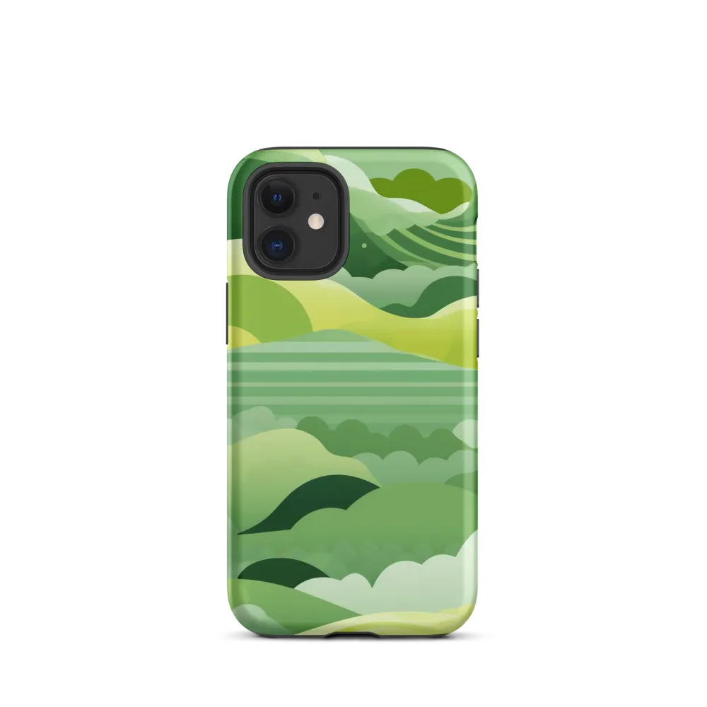 Tranquility in Green Waves