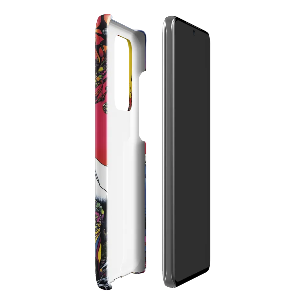 Mystical Majesty of the Psychedelic Deer | Phone Case |  S20 Ultra | Snap Case | Glossy