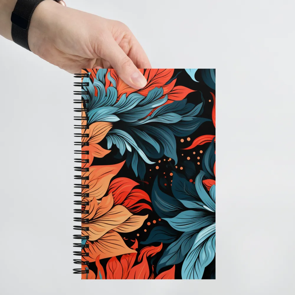 Floral Symphony in Color | Spiral Notebook