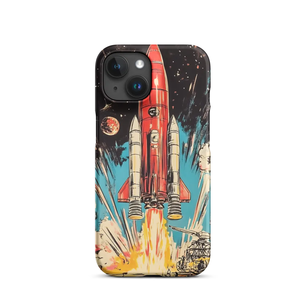 Launch: Retro Red Rocket