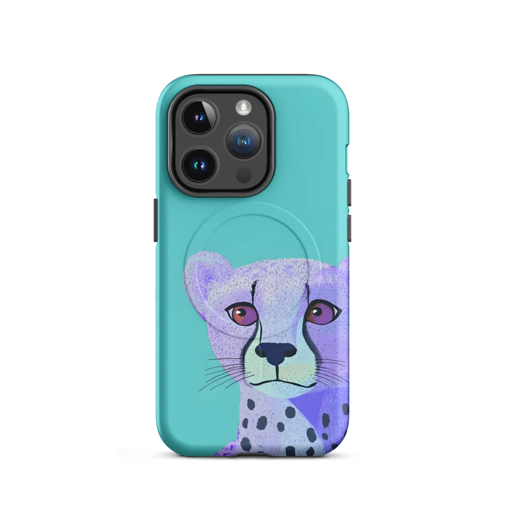 Curious Cheetah | Phone Case |  14 Pro | MagSafe® Tough Case | Matte