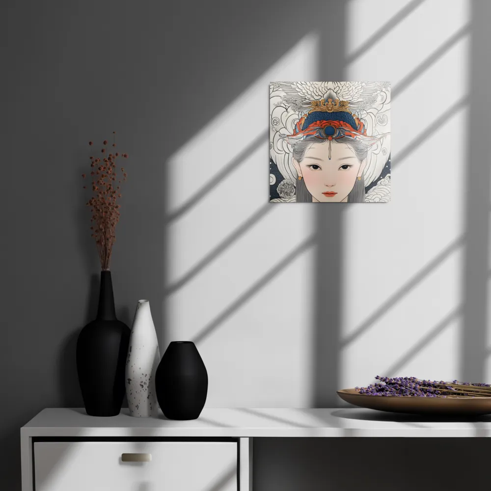 Serenity in Myth: A Traditional Portrait