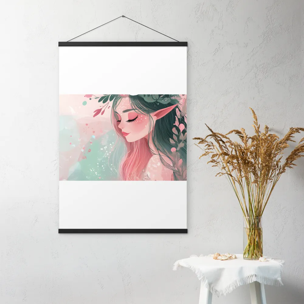 Whispers of Nature | Poster With Black Wood Hanger | 24″×36″