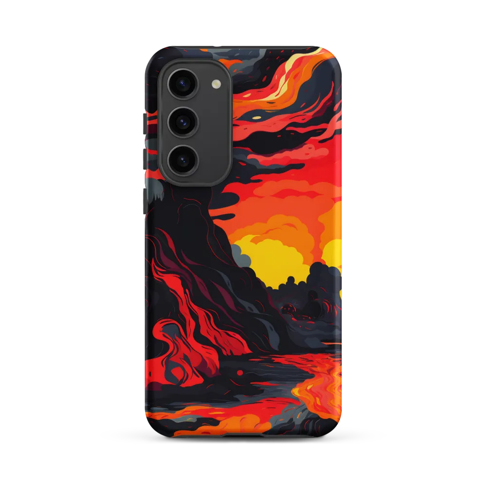 Eruption of Colors | Phone Case |  S23 Plus | Tough Case | Matte