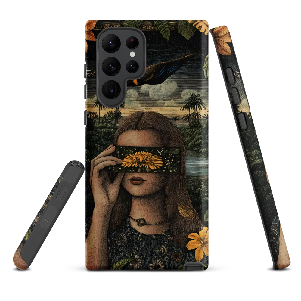 Veil of Nature: A Surreal Embrace