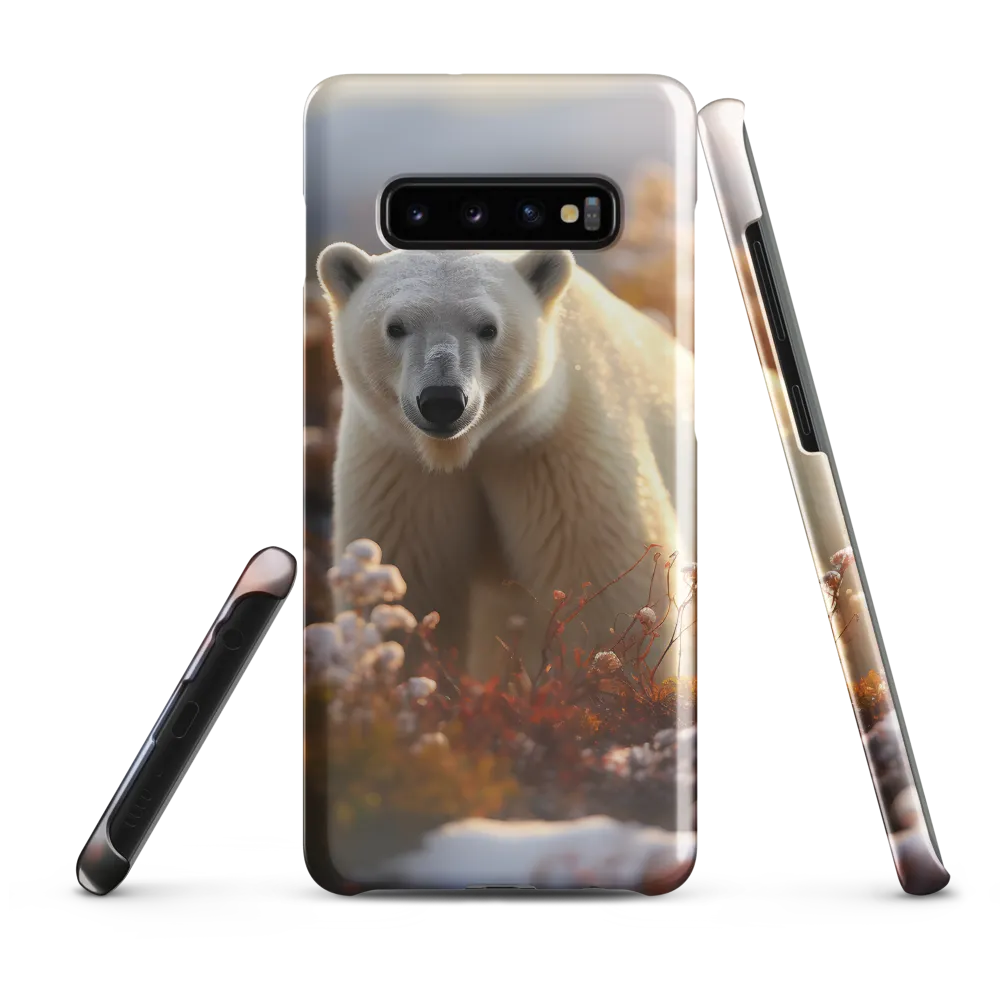 Harmony in the Frozen Wilderness | Phone Case |  S10 Plus | Snap Case | Glossy