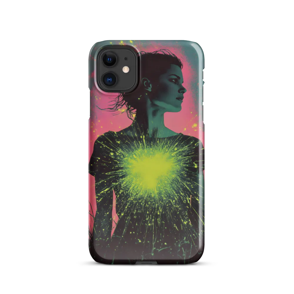 Cosmic Heart: A Surreal Portrait of Strength