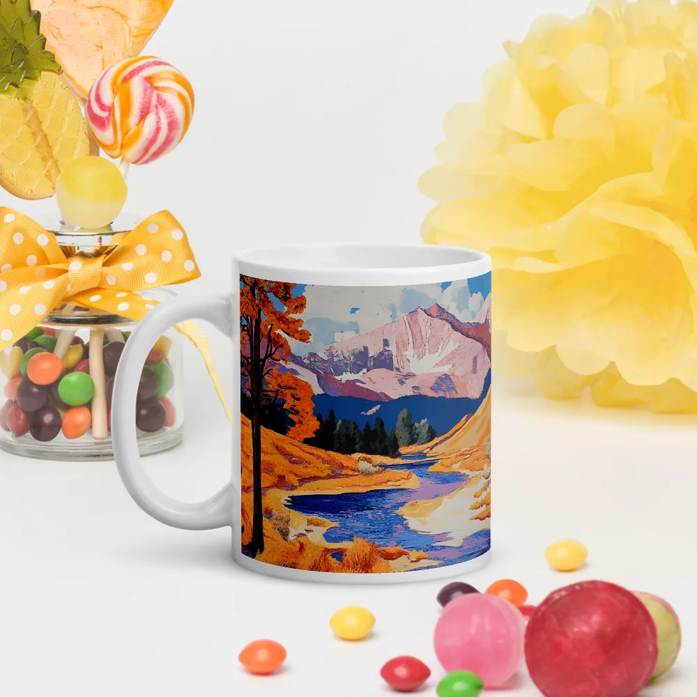 Autumn Serenity: A Vibrant Landscape | Mugs | Multiple Sizes & Colors