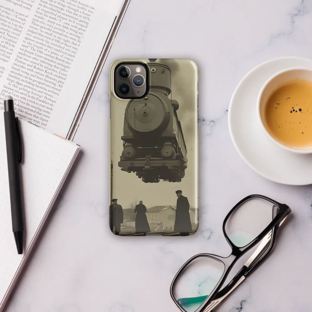 Suspended Reality: The Hovering Locomotive | Phone Case |  11 Pro Max | Snap Case | Glossy