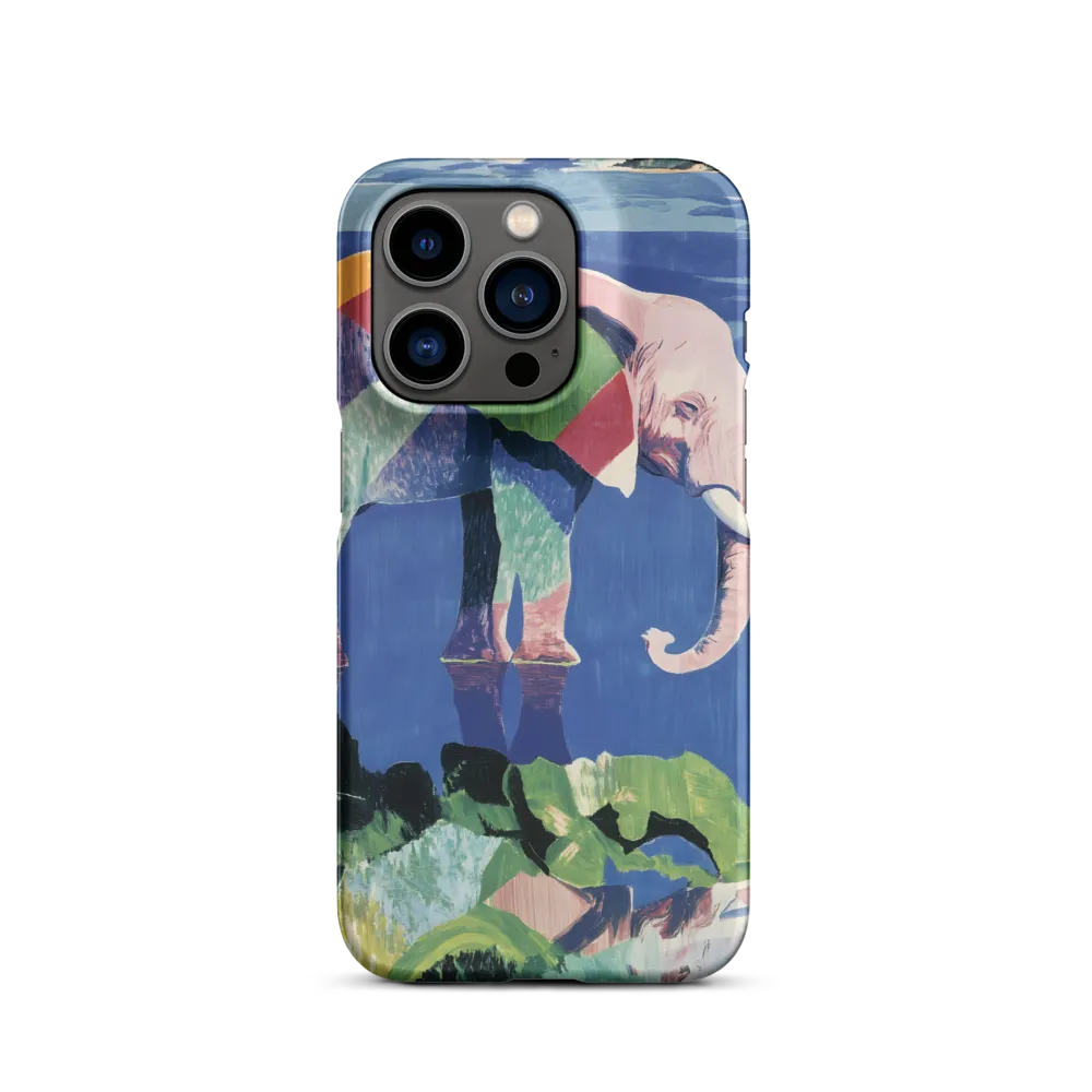 Serenity in Color: The Elephants of Reflection