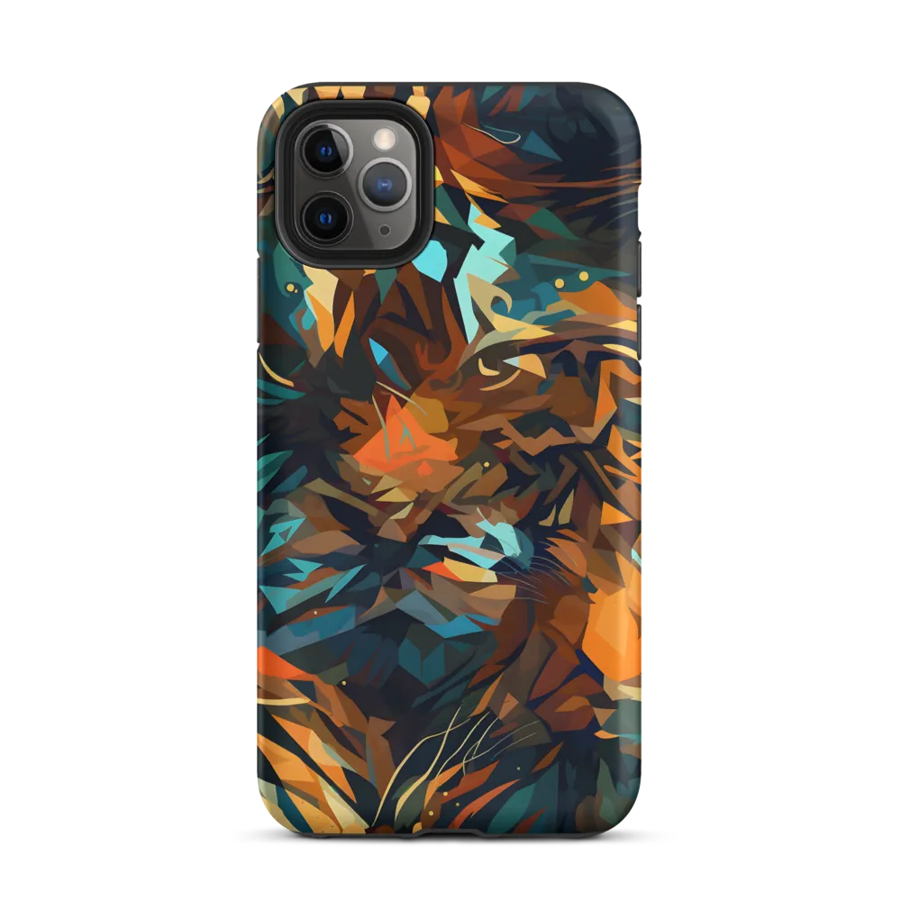 Wild Symphony: Abstract Tigers | Phone Case |  11 Pro Max | Tough Case | Matte