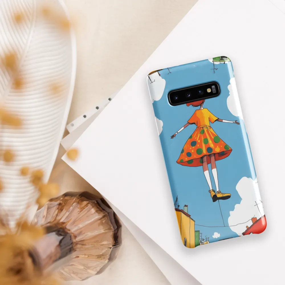 Floating Dreams in a Colorful Sky | Phone Case |  S10 Plus | Snap Case | Glossy